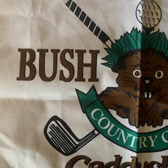 Chevy Chase signature authentic Golf Flag Caddyshack Bush Wood Country Club - Picture 3 of 8